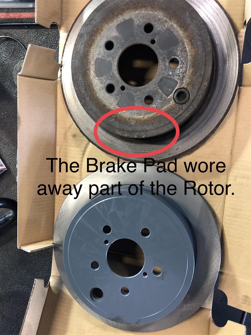 What happens with bad Rotors