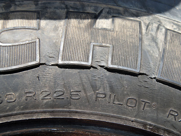 Is your tire cracking & Bulging?