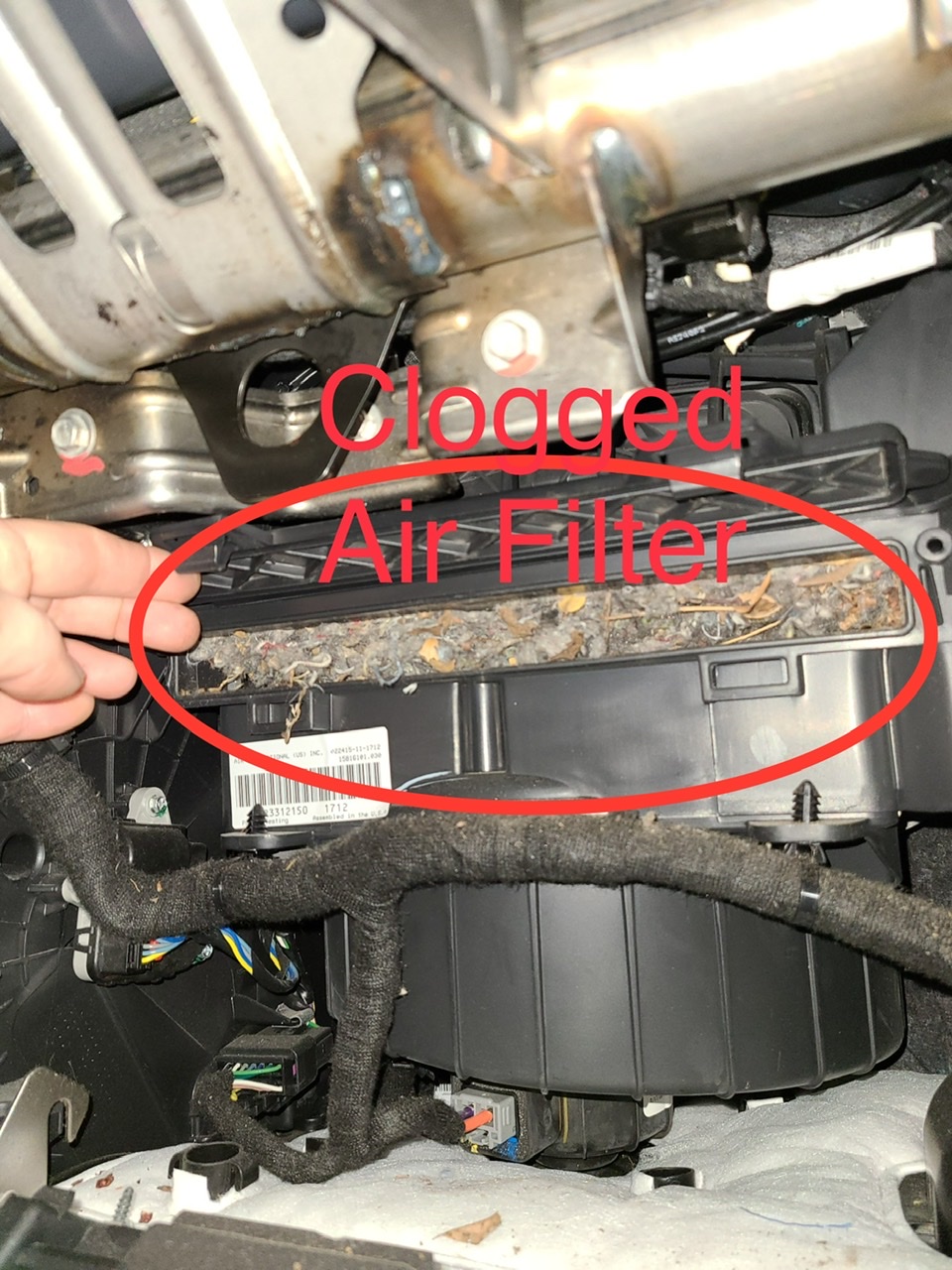 What happens if your Cabin Air Filter is dirty?