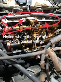 "How serious is a cracked Valve Cover Gasket?"