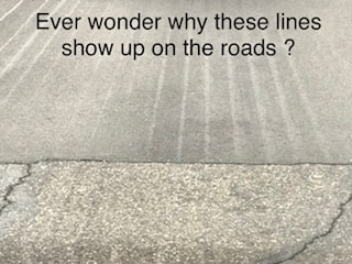 Why are there lines on the street? 