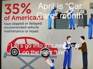 APRIL IS NATIONAL CAR CARE MONTH