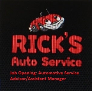 Ricks Auto Service Front