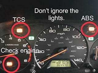 MY ABS LIGHT IS ON, WHAT IS THE PROBLEM?